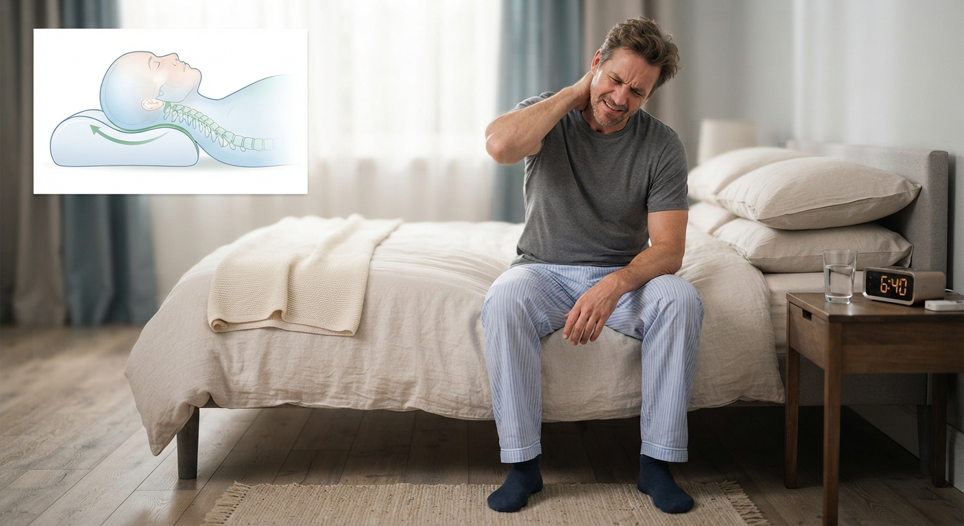 Wake Up With a Stiff Neck? 7 Possible Reasons It Happens After Sleeping